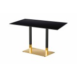 Table pour jardin à bière OMEGA DUO avec plateau HPL