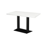 Table de café GIZA DUO avec plateau plaqué bois