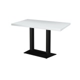Table de café GIZA DUO avec plateau plaqué bois