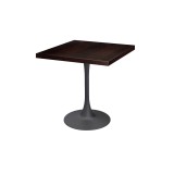 Table de café ARIOSO avec plateau plaqué bois