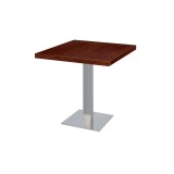Table de café Sigma avec plateau en bois plaqué