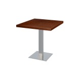 Table de café Sigma avec plateau en bois plaqué