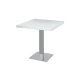 Table de café Sigma avec plateau en bois plaqué