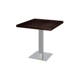 Table de café Sigma avec plateau en bois plaqué