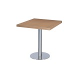 Table de café SIGMA R avec plateau en bois plaqué