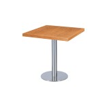 Table de café SIGMA R avec plateau en bois plaqué