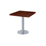 Table de café SIGMA R avec plateau en bois plaqué