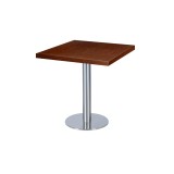 Table de café SIGMA R avec plateau en bois plaqué