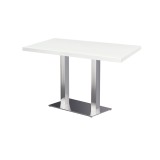 Table de café SIGMA DUO avec plateau en bois plaqué