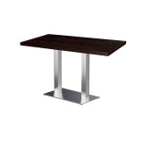 Table de café SIGMA DUO avec plateau en bois plaqué