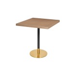 Table de café OMEGA R avec plateau en bois plaqué