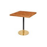 Table de café OMEGA R avec plateau en bois plaqué