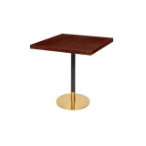 Table de café OMEGA R avec plateau en bois plaqué