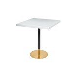 Table de café OMEGA R avec plateau en bois plaqué