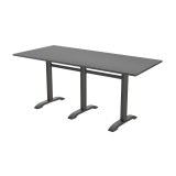 Table de café CARVO TRIO avec plateau stratifié