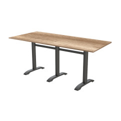 Table de café CARVO TRIO avec plateau stratifié
