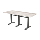 Table de café CARVO TRIO avec plateau stratifié