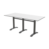 Table pour terrasse CARVO TRIO avec plateau HPL