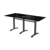 Table pour terrasse CARVO TRIO avec plateau HPL