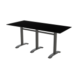 Table pour terrasse CARVO TRIO avec plateau HPL