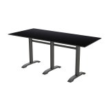 Table pour terrasse CARVO TRIO avec plateau HPL
