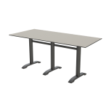 Table pour terrasse CARVO TRIO avec plateau HPL