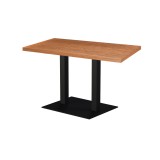 Table de café ALFA XL DUO avec plateau en bois plaqué