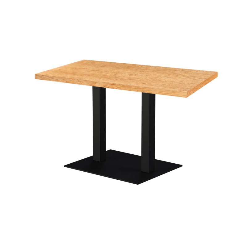 Table de café ALFA XL DUO avec plateau en bois plaqué
