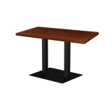 Table de café ALFA XL DUO avec plateau en bois plaqué