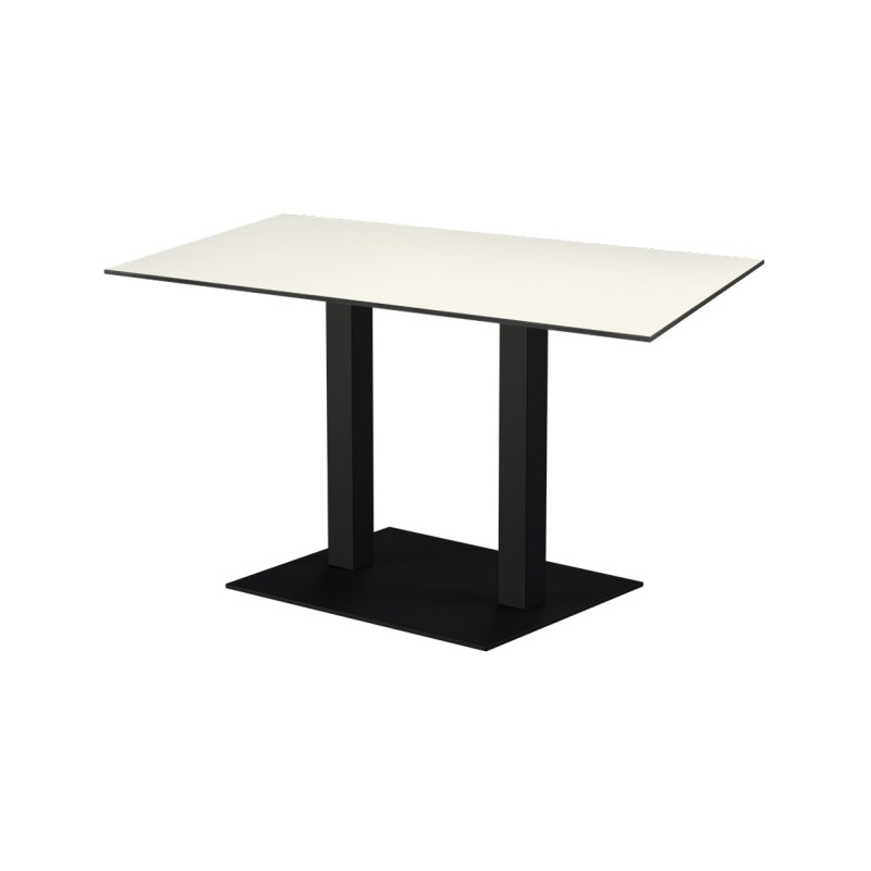 Table de caffee ALFA XL DUO avec plateau HPL