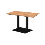 Table de caffee ALFA XL DUO avec plateau HPL