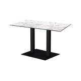 Table de caffee ALFA XL DUO avec plateau HPL