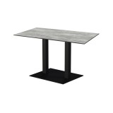 Table de caffee ALFA XL DUO avec plateau HPL