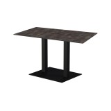 Table de caffee ALFA XL DUO avec plateau HPL