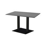 Table de café ALFA XL DUO avec plateau stratifié
