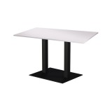 Table de café ALFA XL DUO avec plateau stratifié