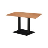 Table de café ALFA XL DUO avec plateau stratifié