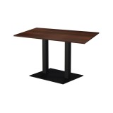 Table de café ALFA XL DUO avec plateau stratifié