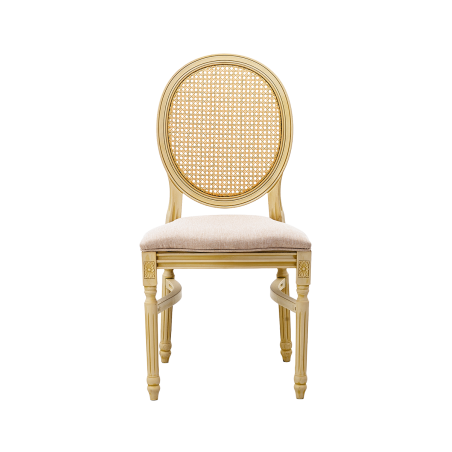 La chaise de mariage PALACE POLYWOOD blanchis