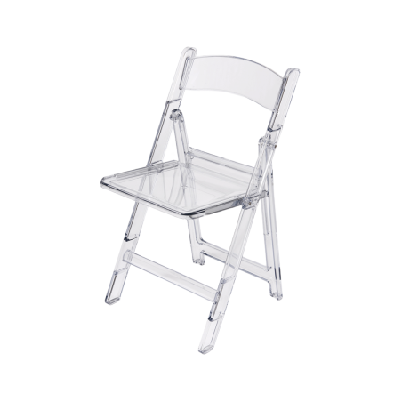 La chaise de mariage VIENNA POLYWOOD transparent