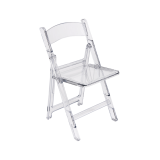La chaise de mariage VIENNA POLYWOOD transparent