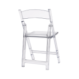 La chaise de mariage VIENNA POLYWOOD transparent