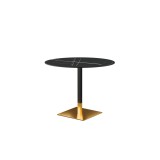 Table de jardin de terrasse OMEGA plateau en grès cérame