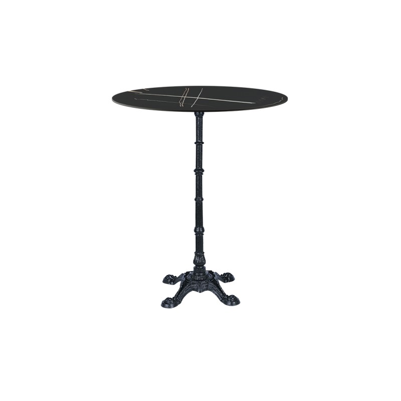 Table de jardin de terrasse CASTELLO BAR plateau en grès cérame