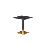 Table de jardin de terrasse OMEGA plateau en grès cérame