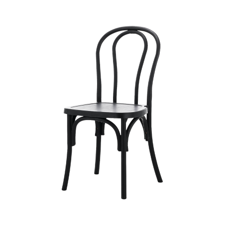 La chaise de mariage MONET POLYWOOD noir
