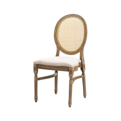 La chaise de mariage PALACE POLYWOOD rustique lumineux