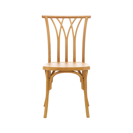 La chaise de mariage VIENNA POLYWOOD naturelle