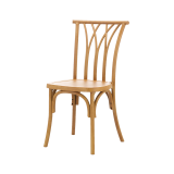 La chaise de mariage VIENNA POLYWOOD naturelle