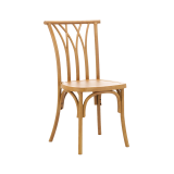 La chaise de mariage VIENNA POLYWOOD naturelle